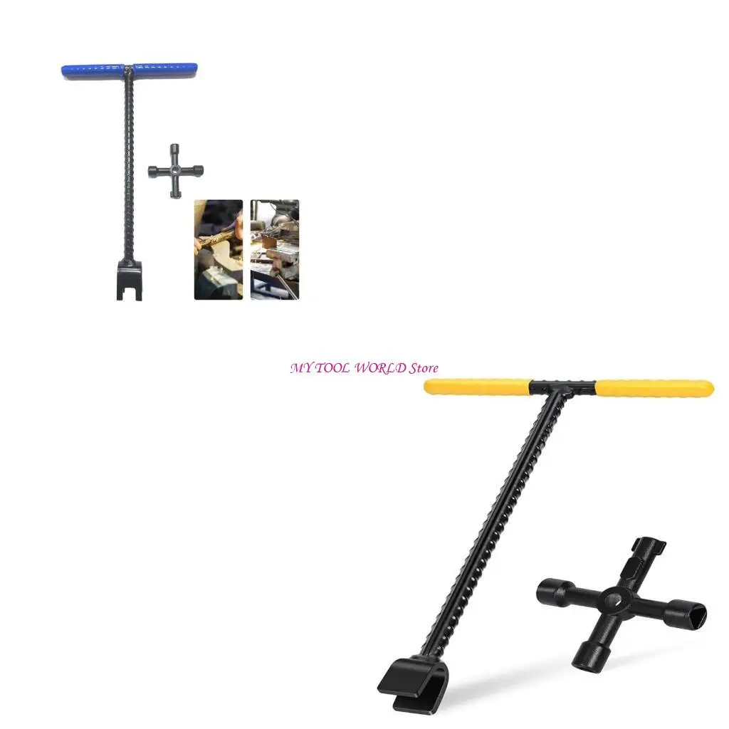 

Heavy Duty Multipurpose T Handle Spanner Industrial Steel for Home Garage Use A2BB