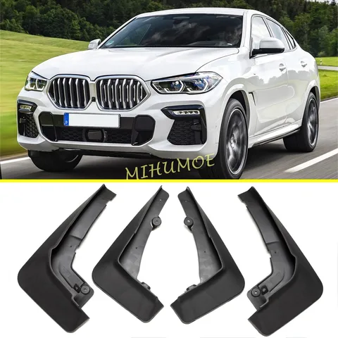 Автомобильные брызговики Dirtboard Fender для BMW X6 (G06) M Sport M50i 2020 2021 2022 2023 2024 2025