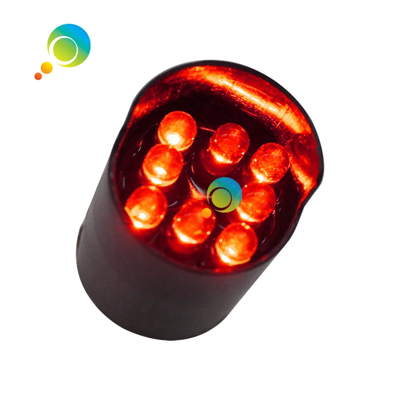 Kluster lampu LED untuk komponen papan terpasang truk, lampu lalu lintas Mini, merah, putih, hijau, biru, kuning, 26mm, harga grosir