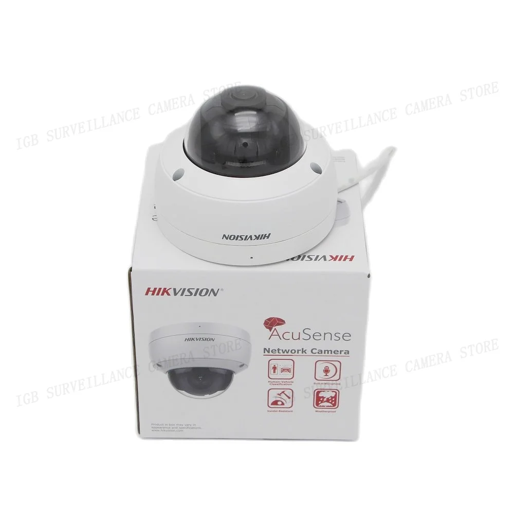 Hikvision DS-2CD2183G2-IU 8Mp 4K CCTV Network POE IP Camera AcuSense Vandal WDR Fixed Dome
