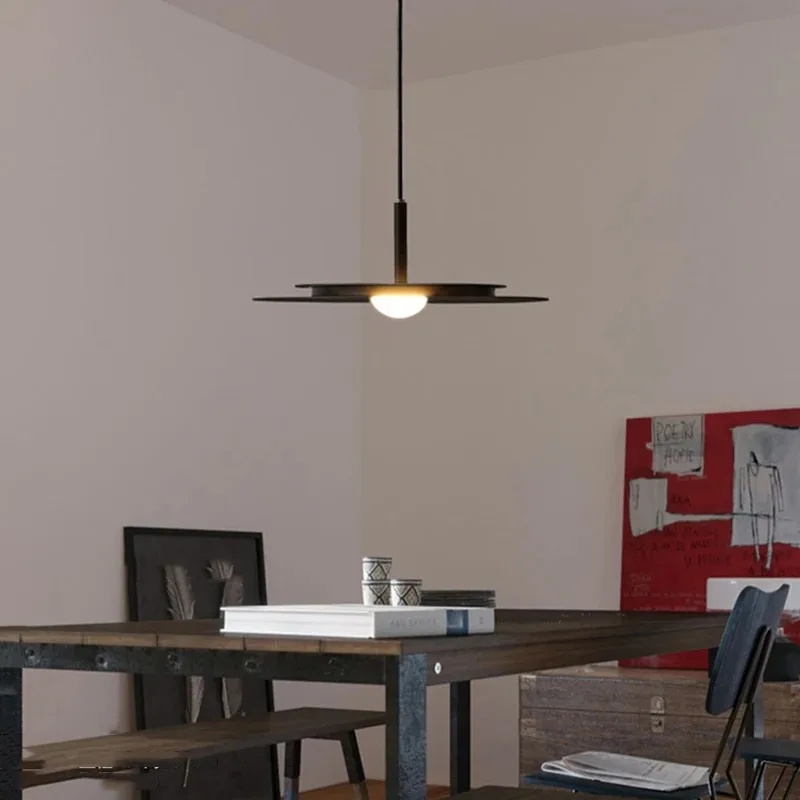 

Nordic Flying Saucer LED Pendant Light for Dining Table Bar Table Kitchen Table Home Decorative Chandelier Decor Hanging Lamp