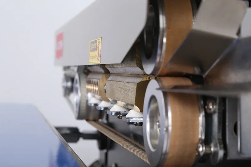 SF150 Continuous band sealer Vertical double use plastic Film bag Sealing Machine