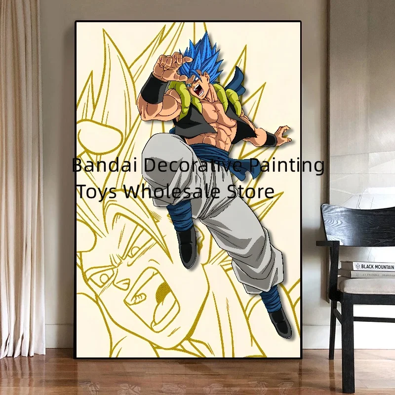 ドラゴンボールZ キャンバスアート 悟空 ベジータ