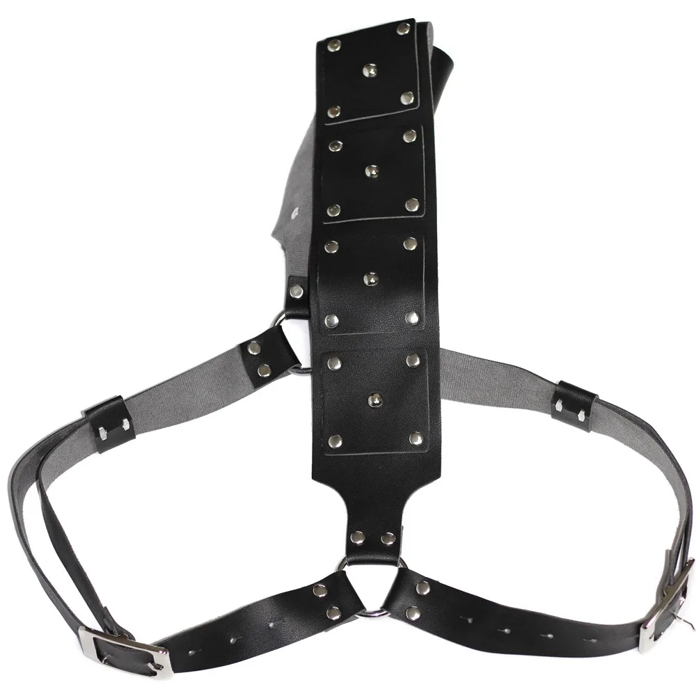 ชุดเกราะไหล่หนัง PU สไตล์ไวกิ้ง สำหรับคอสเพลย์อัศวินยุคกลาง อุปกรณ์เสริมสำหรับการเล่นบทบาทสมมติ