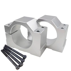 Metal Alloy 52mm Electric Spindle Base 50mm Dc Motor fixing Bracket Optical Axis fixed Seat