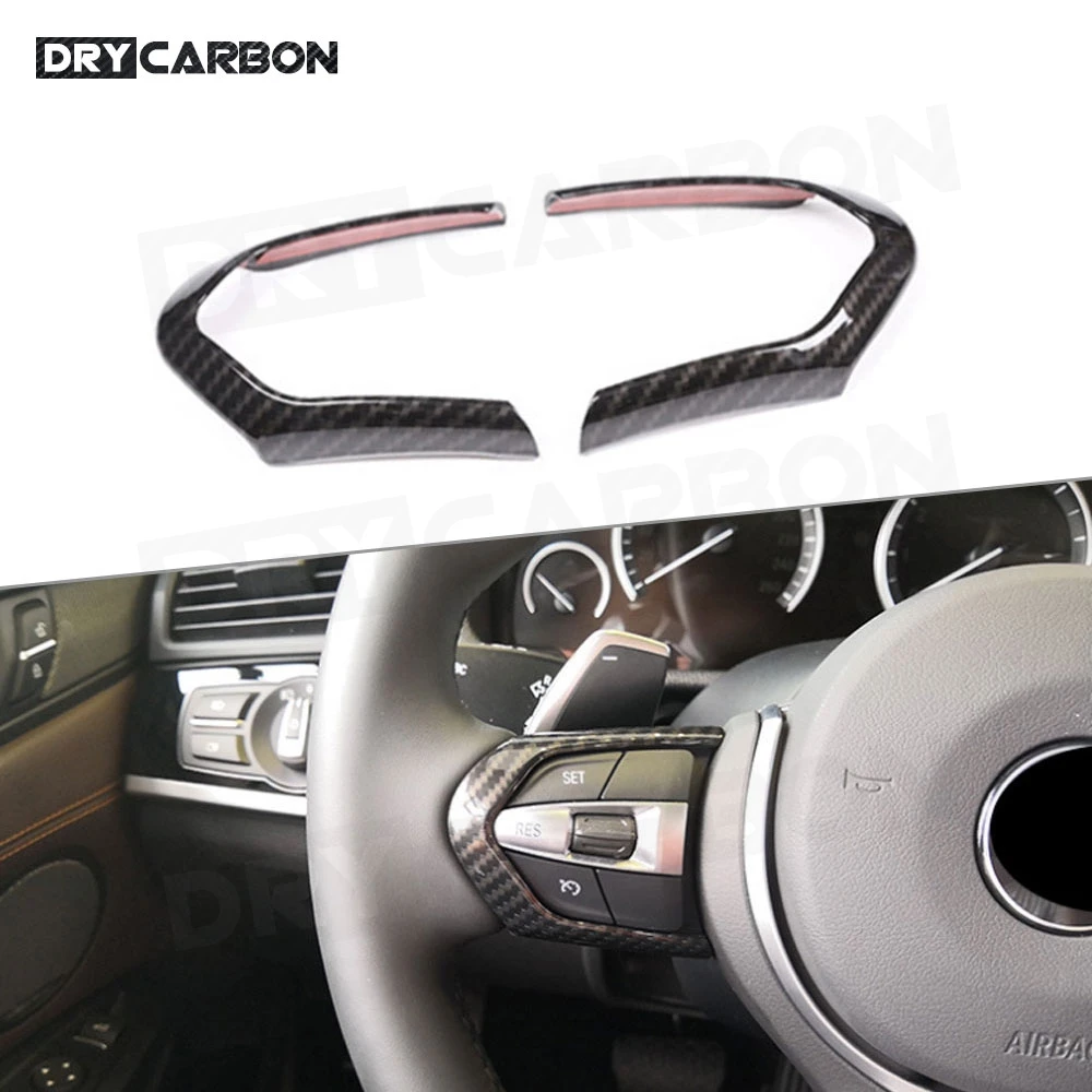 

ABS material Car Steering Wheel Decoration Cover Trim Frame for BMW F20 F22 F30 F32 F10 F06 F15 F16 M-Sport Accessories