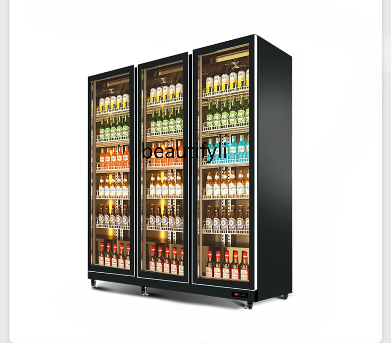 

Beer display cabinet Commercial liquor cabinet Convenience store Refrigerator Beverage refrigerated fresh-keeping cabinet