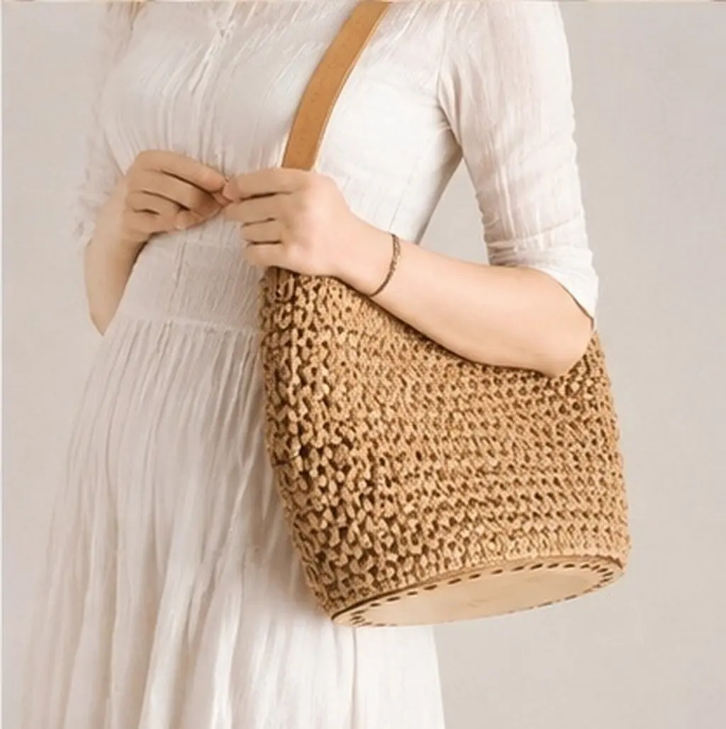2Pcs Wooden Basket Bottom Strong Wear Resistant Bag Base for DIY Crochet Bags Handbag Purse Shaper Wood Bag Bottom