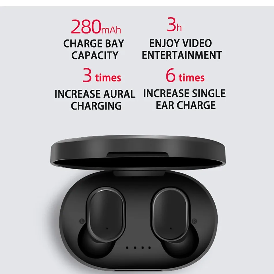 

TWS wireless Bluetooth earphones, sports stereo Fone