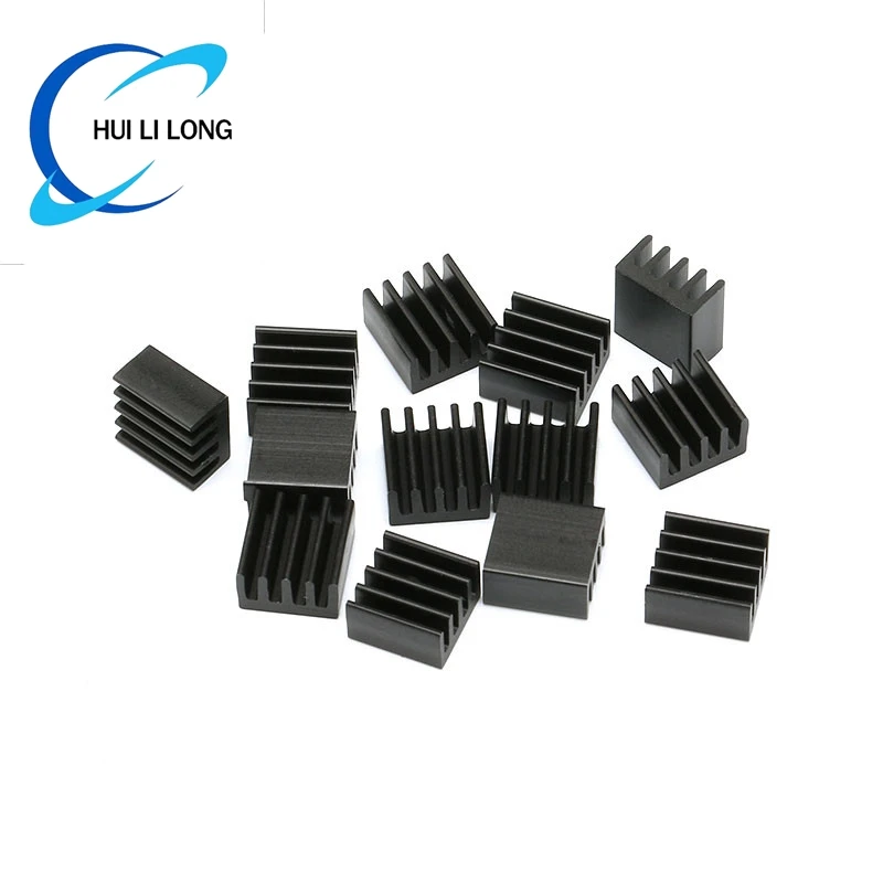 50pcs/5pcs 8.8*8.8*5mm Heatsink Radiator Cooling Aluminum 8.8x8.8x5 Heat Sink for LED Electronic Heat Dissipation Cooling Cooler