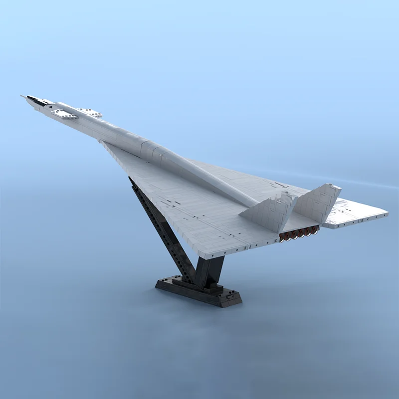 1964 stücke MOC XB Valkyrie Änderung Iconsed Modell Bausteine Montieren DIY Idee Spielzeug Ziegel Weihnachten Geschenk Kinder Geburtstag