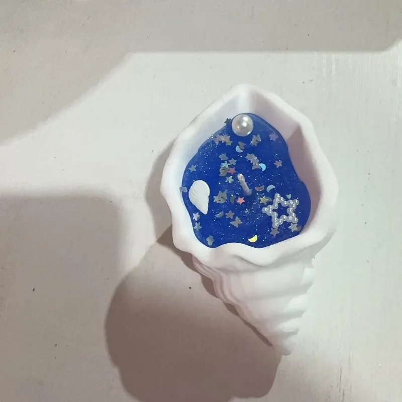 قطعة واحدة من الشموع العطرية المستوحاة من المحيط اليدوية لديكور غرفة المعيشة والمكتب المنزلي - براعة بلاستيكية