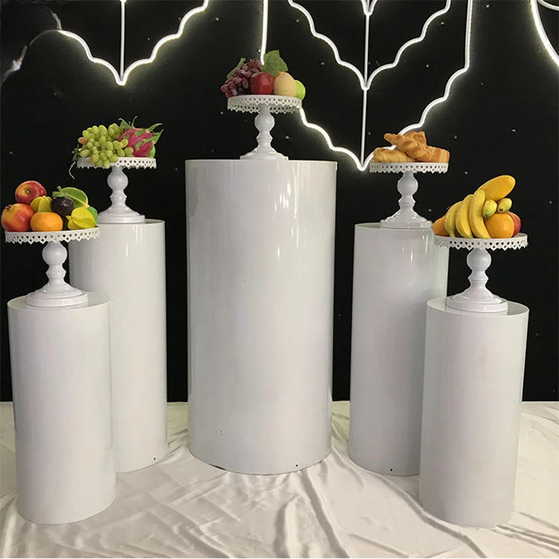 Wedding Ceremony  Props Iron Art Column Sweet Table Decoration Wedding Cloth Reception Area Birthday Party
