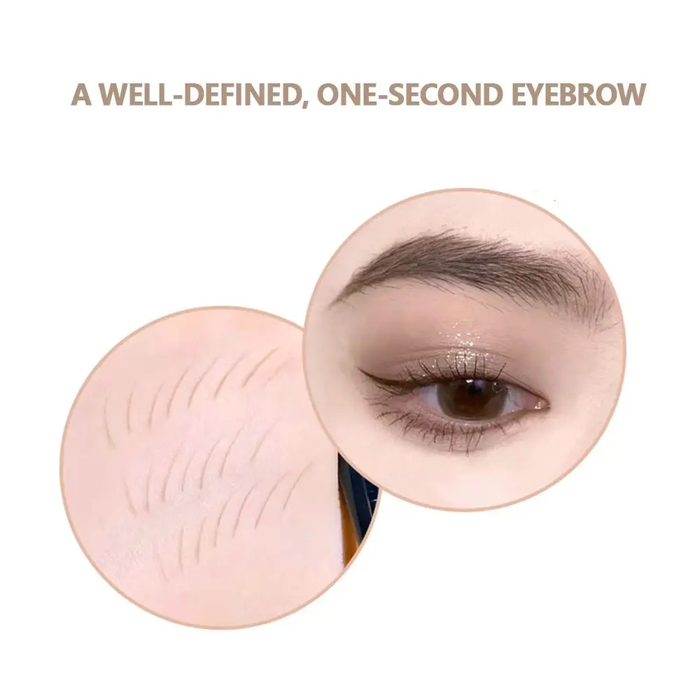 Automatische Rotation kosmetisches Make-up-Tool doppel köpfige braune Augenbrauen Stift Eyeliner Bleistift feine Augenbrauen Bleistift Augenbrauen verstärker