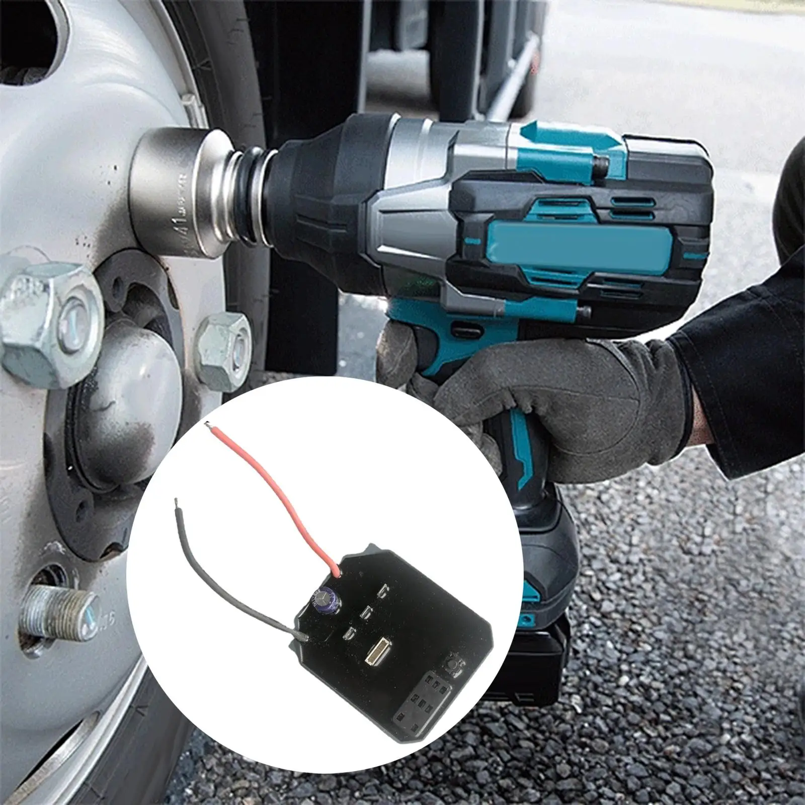 

Controller Switch Electric Wrench Drive Control Board, Control Panel Switch Spare Parts, Circuit Board Power Tool