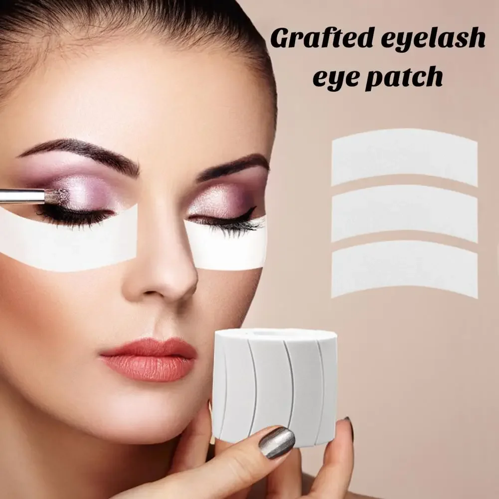 110Pcs/Roll Breathable Paper Tapes Eyelash Extension Lint White Tape Eye False Lashes Patch Eyelid Sticker