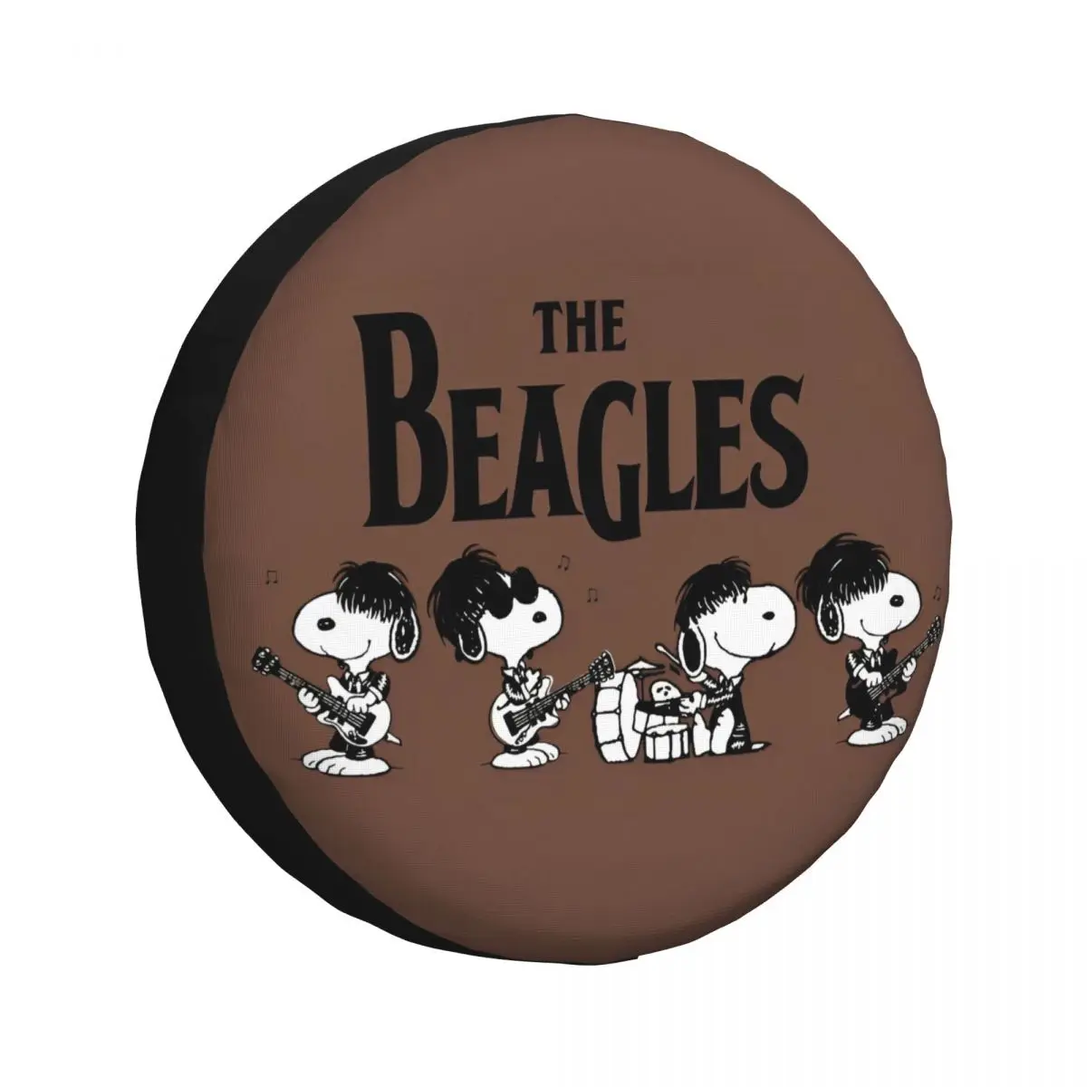 

Чехол на запасное колесо Snoopy Cartoon Peanuts Comic для прицепа RV, водонепроницаемый чехол на колесо автомобиля с подходит для внедорожника, кемпера, внедорожника