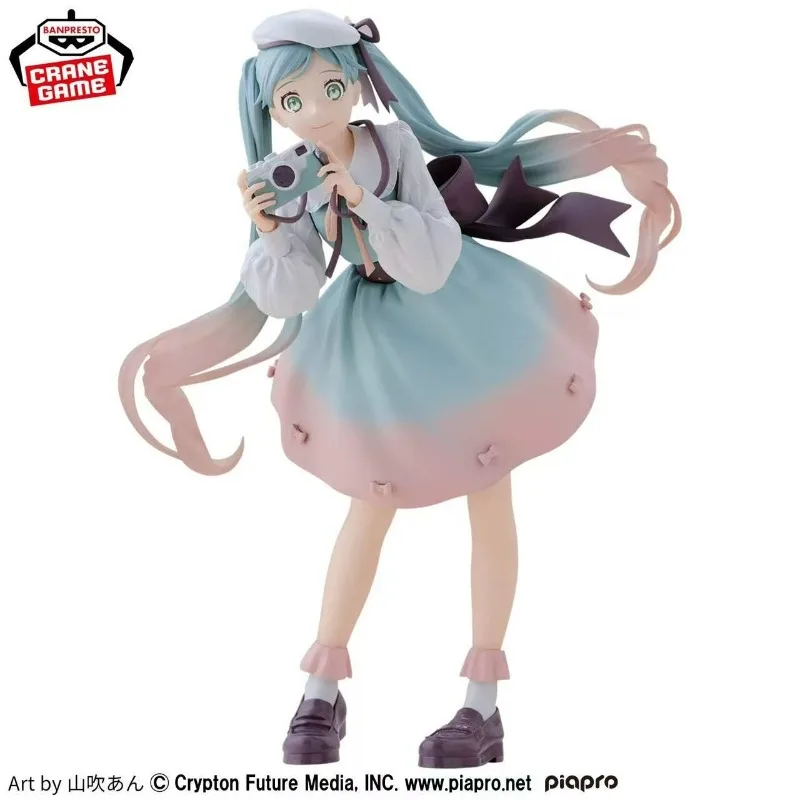 新品本物のバンダイ初音ミクカメラミク新品未開封フィギュアギフト既製装飾品在庫あり