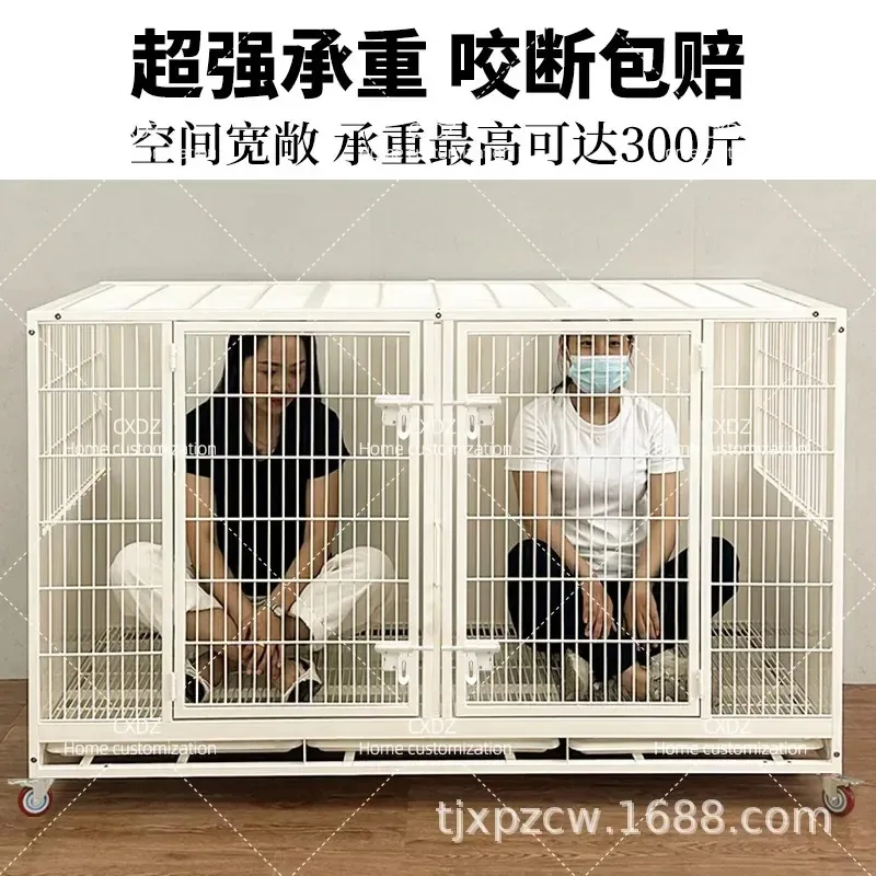 Pet Display Cage Glass Isolation Breeding Box for Dogs Cats Small Animals Foster Cabinet with Ventilation Easy to Clean