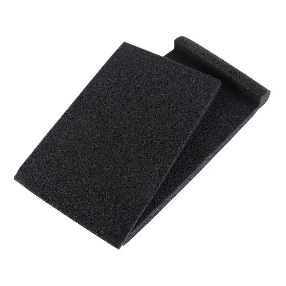 1 zestaw głośnik do monitora studyjnego podkładki izolacyjne z pianki akustycznej Anti-shock antypoślizgowa gąbka głośniki biurkowe panele izolacyjne 33x27x4cm — zdjęcie 4