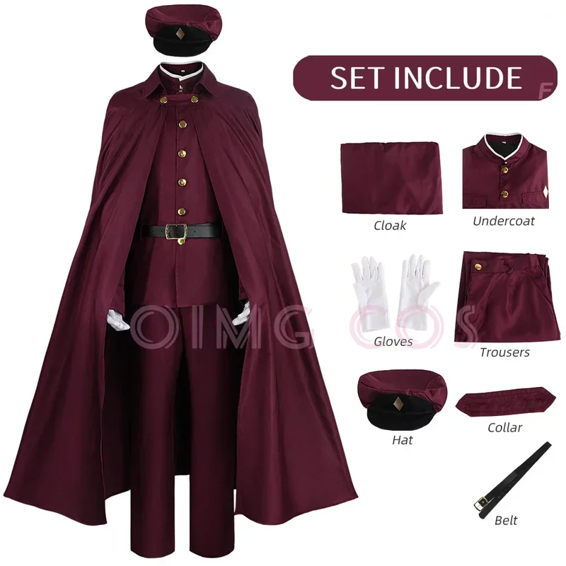 MN1 Okura Teruko Cosplay Suehiro Tecchou Kostüm Bungo Stray Dogst Erwachsene Uniform Perücke Anime Halloween Kostüme Spiel Characte9*Jy