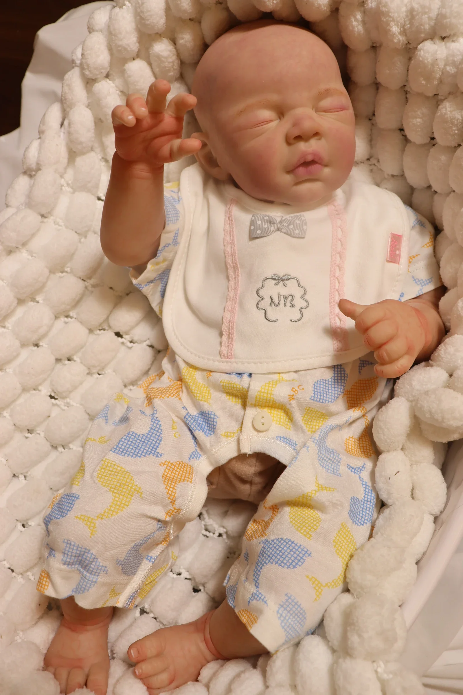 DLS Artista Made 23 pollici Reborn Baby Doll Sterling Bambola già finita con grandi dettagli Bambole per ragazza Art Doll