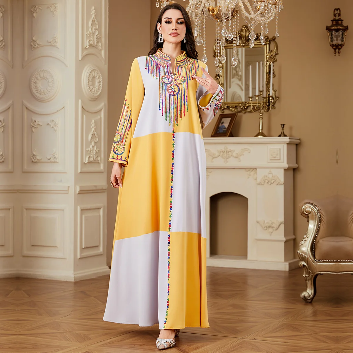 

Eid Women Dress Ramadan Embroidery Abaya Party Vestidos Largos Muslim 2026 Jalabiya Morocco Kaftan Dubai Islam Arab Long Robe