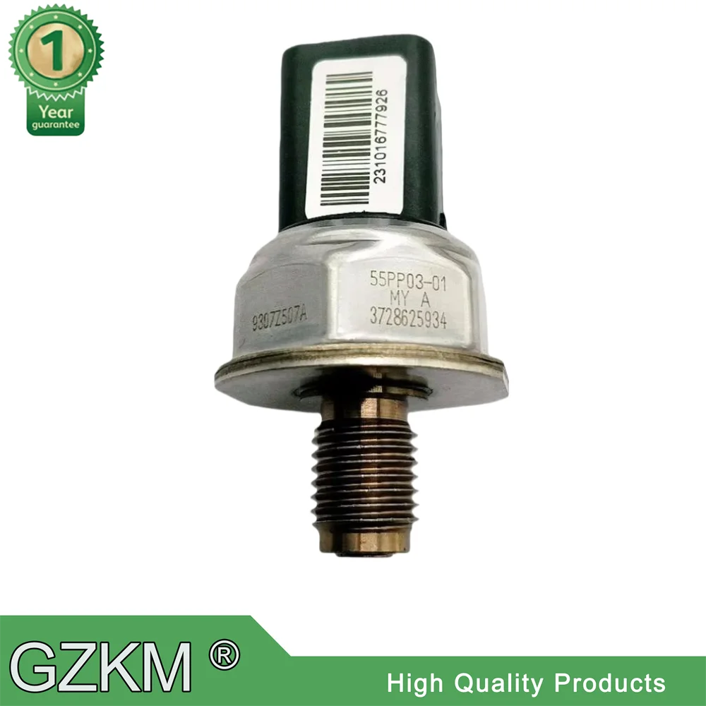OEM 9307Z507A 55PP03-01 Fuel Rail Pressure Regulator Sensor For Ford SsangYong Rexton Renault Delphi Diesel Syst 1 Year Warranty
