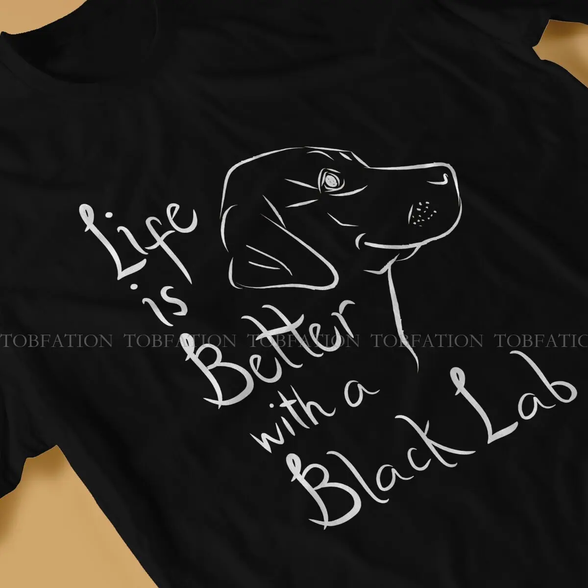 Labrador Retriever Special TShirt Dog Lover 100% Cotton Creative Graphic  T Shirt Short Sleeve Hot Sale