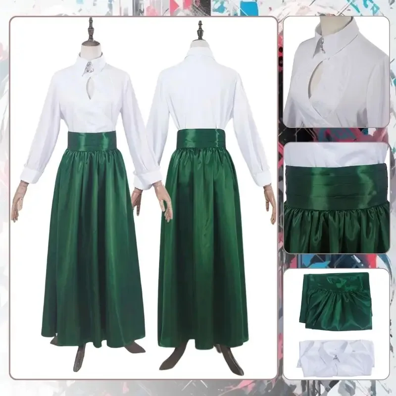 

Костюм Грисволд Эллен, косплей, фэнтезийная маскировка для женщин, винтажные рубашки, платье, юбки, наряды, рождественские костюмы goi/6