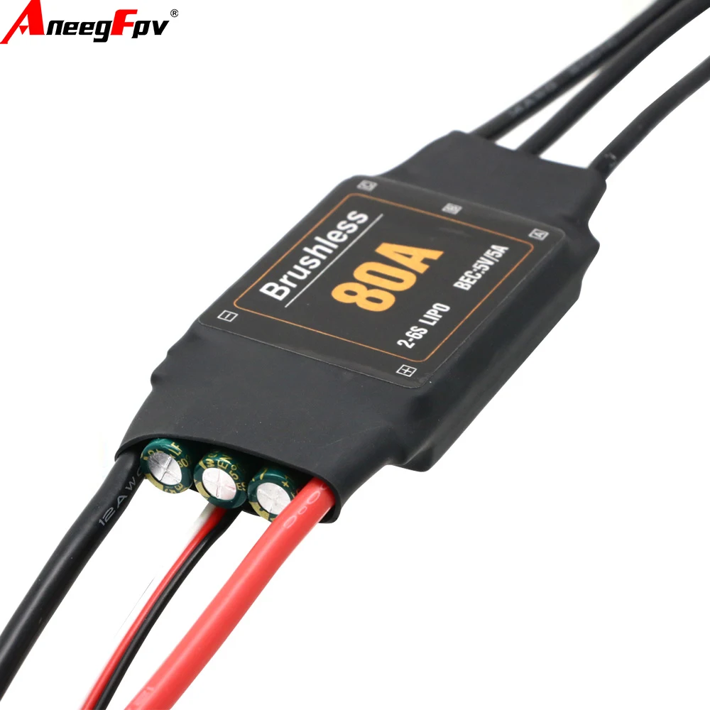 Mitoot-Brushless 80A ESC Speed Controller 2-6S 5V 5A UBEC، RC FPV Quadcopter، الطائرات، طائرات الهليكوبتر