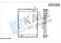 

Engine radiator for 0308123PA (3 SIRA PA GB)