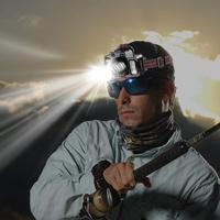 Motion Sensor Headlight Rechargeable Head Light With 5 Modes Hiking Headlight High Brightness Headlamp For Working Running