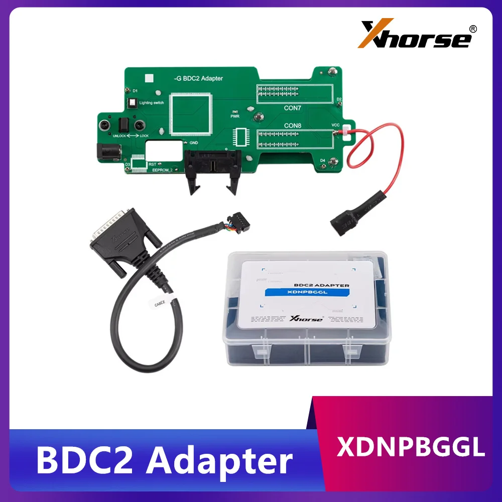 

Xhorse XDNPBGGL for BMW G Series BDC2 Adapter for Key Tool Plus PAD, VVDI2 and MIDI Adapter Only without License