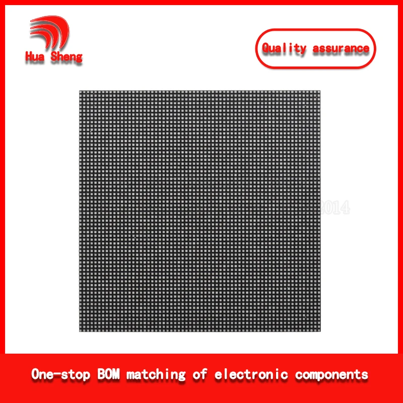 Rgb Full-Color Led Dot Matrix Display with 2mm Pitch, 64×64 Brightness Adjustable