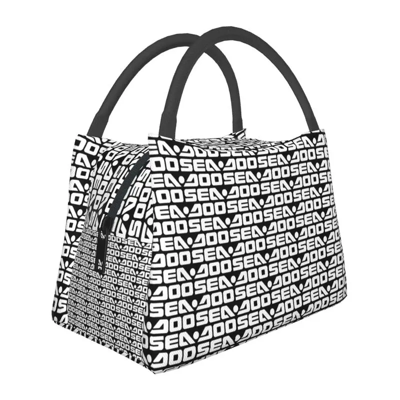 

Sees Watercraft Pontoon Jetski Boats Doos Insulated Lunch Bag for School Office Leakproof Thermal Cooler Lunch Box Women