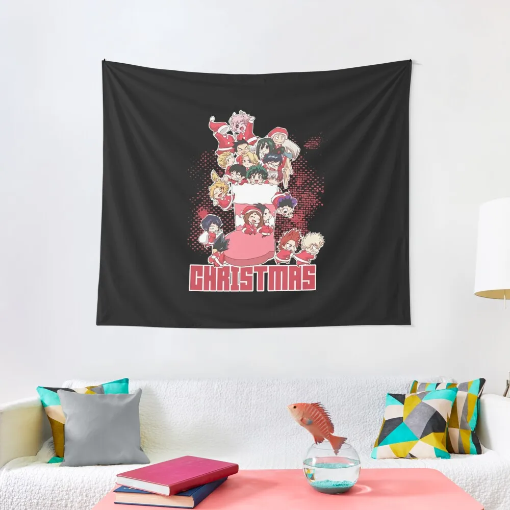 

anime christmas Tapestry Aesthetic Room Decor Korean Decorations For Your Bedroom Tapestry