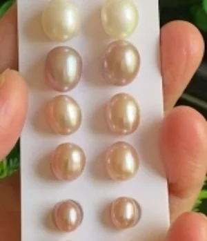 

3A 4A Высокое качество натуральный пресноводный жемчуг с половиной отверстия 5-11,5 мм различные размеры жемчуг в форме риса для изготовления ювелирных изделий серьги