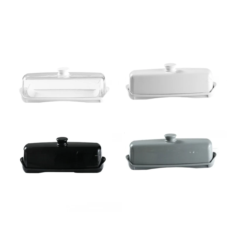 Functional Plastic Butter Dish with Spoon and Lid Keeps Butter and Easy to Use Must Have Kitchen Accessories