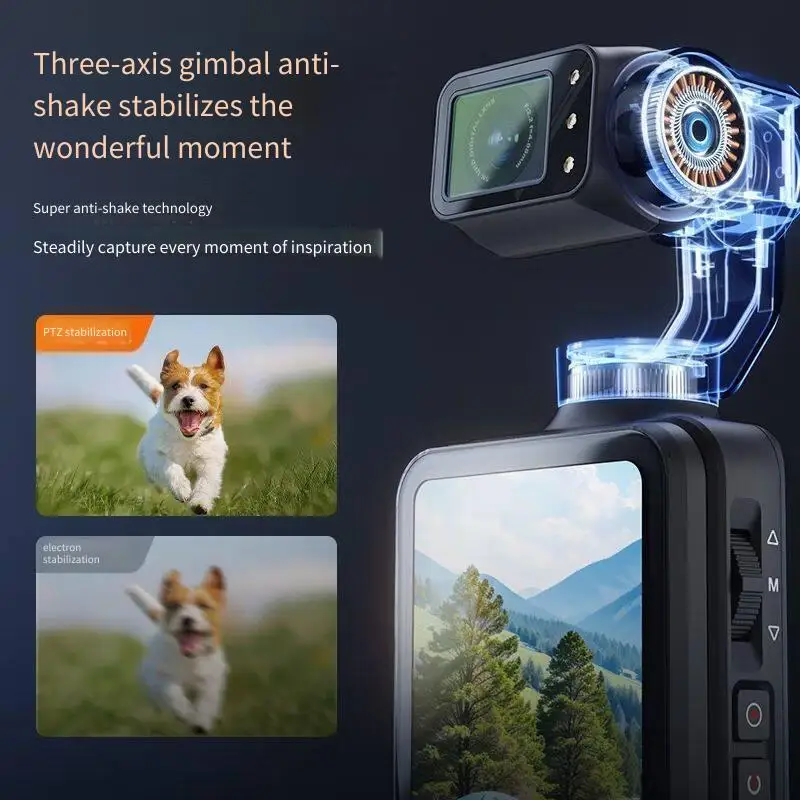 For ORDRO M5 5K Camcorder, Handheld Gimbal Camera with 3.5