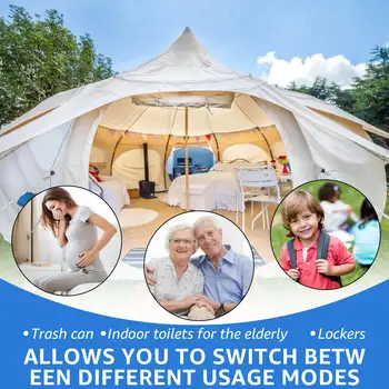 1個便攜式節省空間水盆,內置水槽和儲物功能——非常適合戶外露營、旅行和居家使用。 10 最佳銷售 廁所露營 - №4