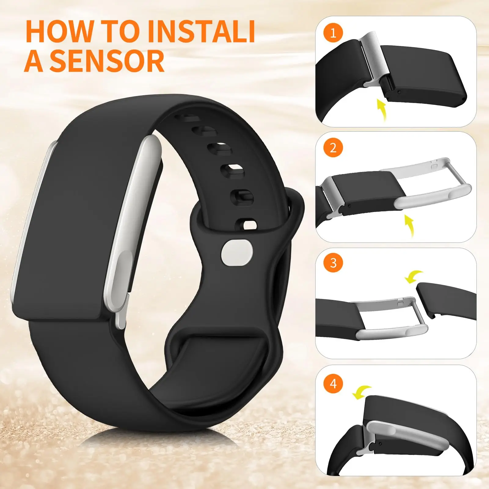 For Whoop 4.0/5.0 Watch Straps Soft-Touch Silicone Bands For WHOOP One Peak Wristband Fitness Tracker Whoop Life ECG Straps