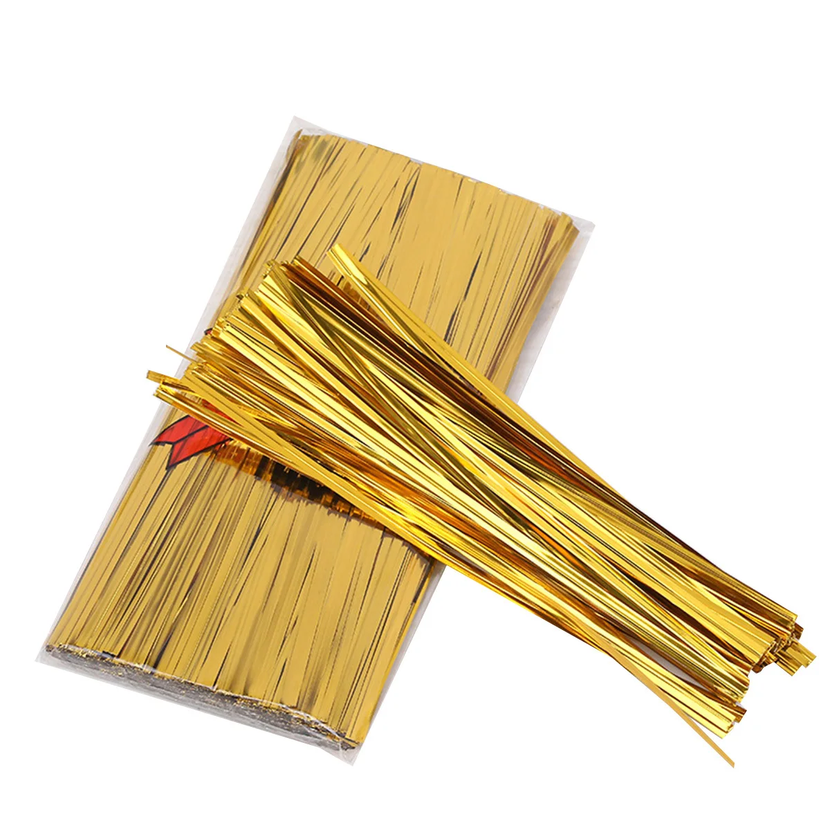 

Plastic Coated Ties 10Cm Metallic Food Packing Sealing Clips For Candy Cookies Gift Biscuits Lollipops Bread Wrap Iron