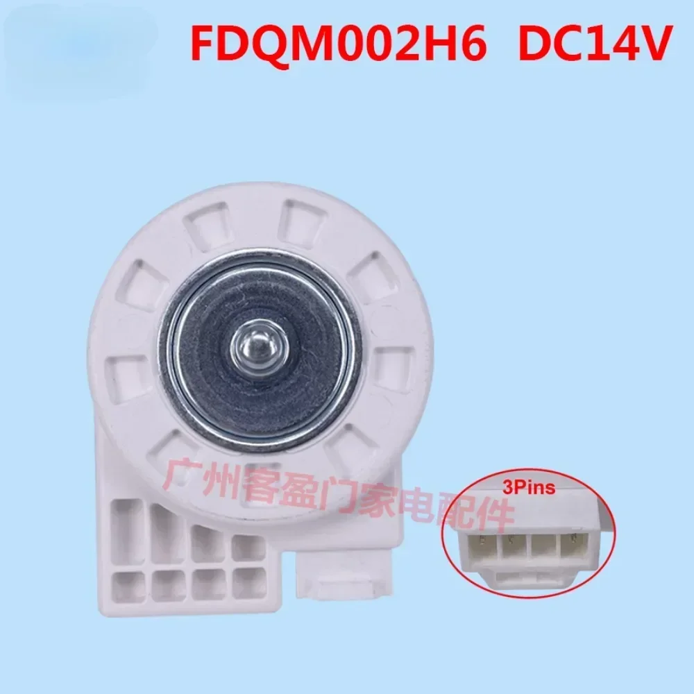 New For Samsung Refrigerator DC Cooling Fan Motor FDQM002H6 DC14V Fridge Radiator Freezer Parts