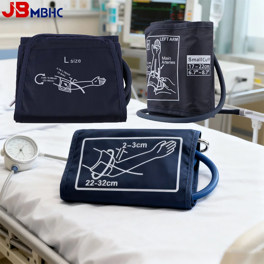 

Манжета для измерения артериального давления, универсальная манжета для измерения артериального давления 22/32/48 см, широко применяемая для автоматического монитора артериального давления на руку