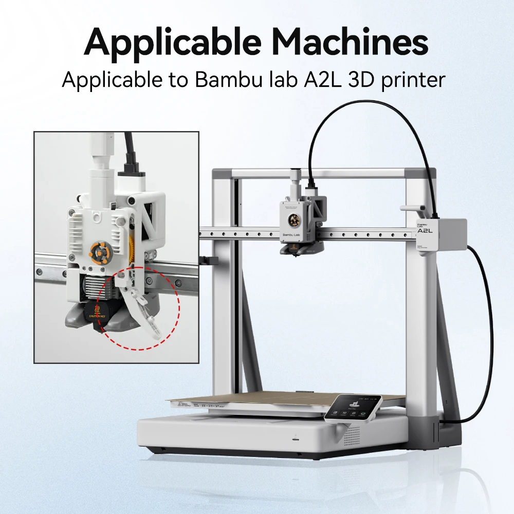 Für Bambu Lab A2L Filamentschneider Hebelgriff Ersatz-Extrudergriff Klingen-Set für Bamboo A2L 3D-Drucker Zubehör – Detail 5