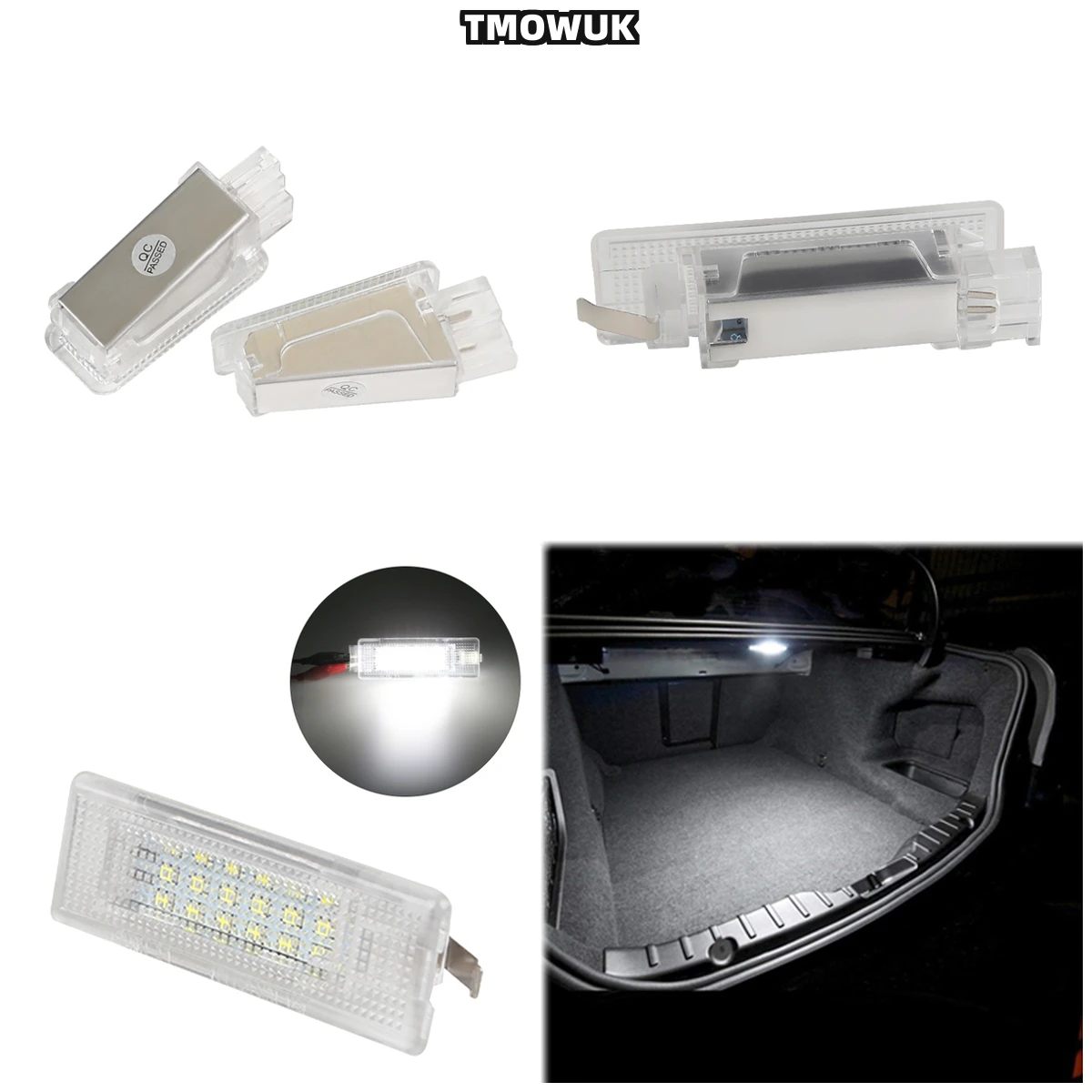 

12V White Interior Dome Light For VW Golf Mk4 Mk5 Mk6 Mk7 Plus Jetta Passat CC Trunk