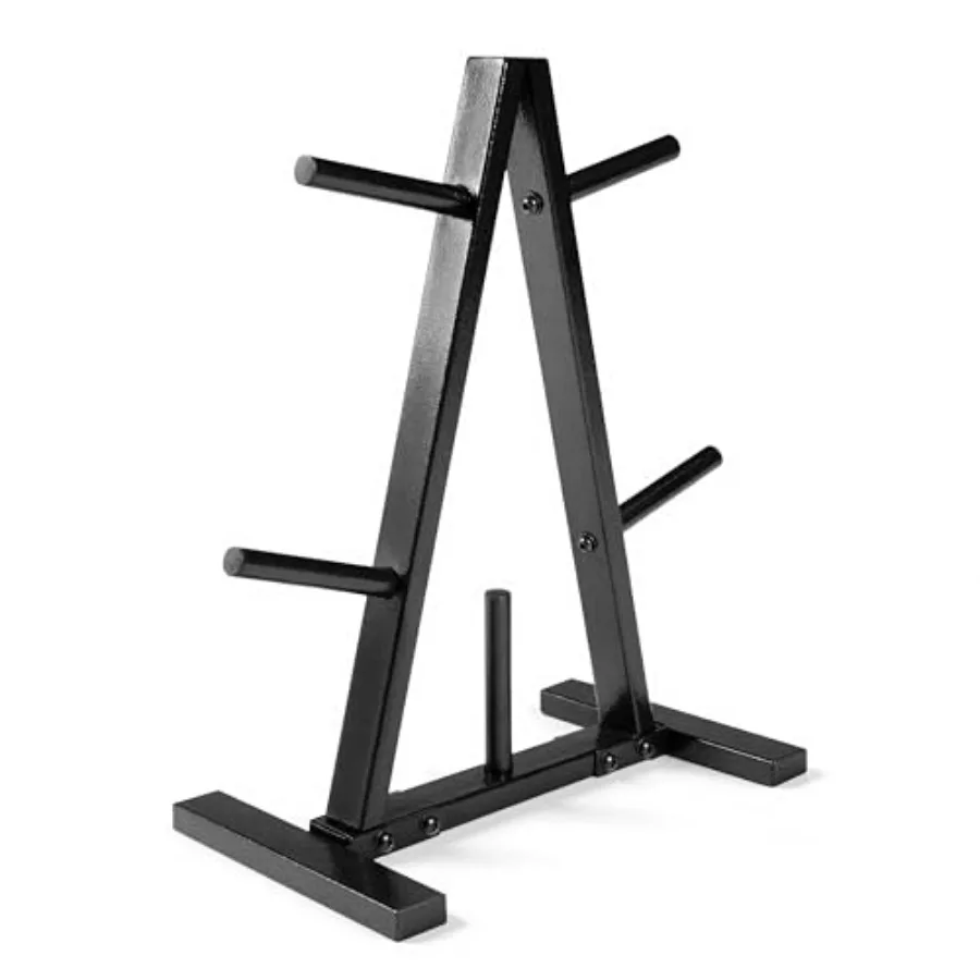 

Space-Saving Weight Plate Rack Designed for 1-Inch Weight Plates Organized Storage Solution with Durable Steel Construction and