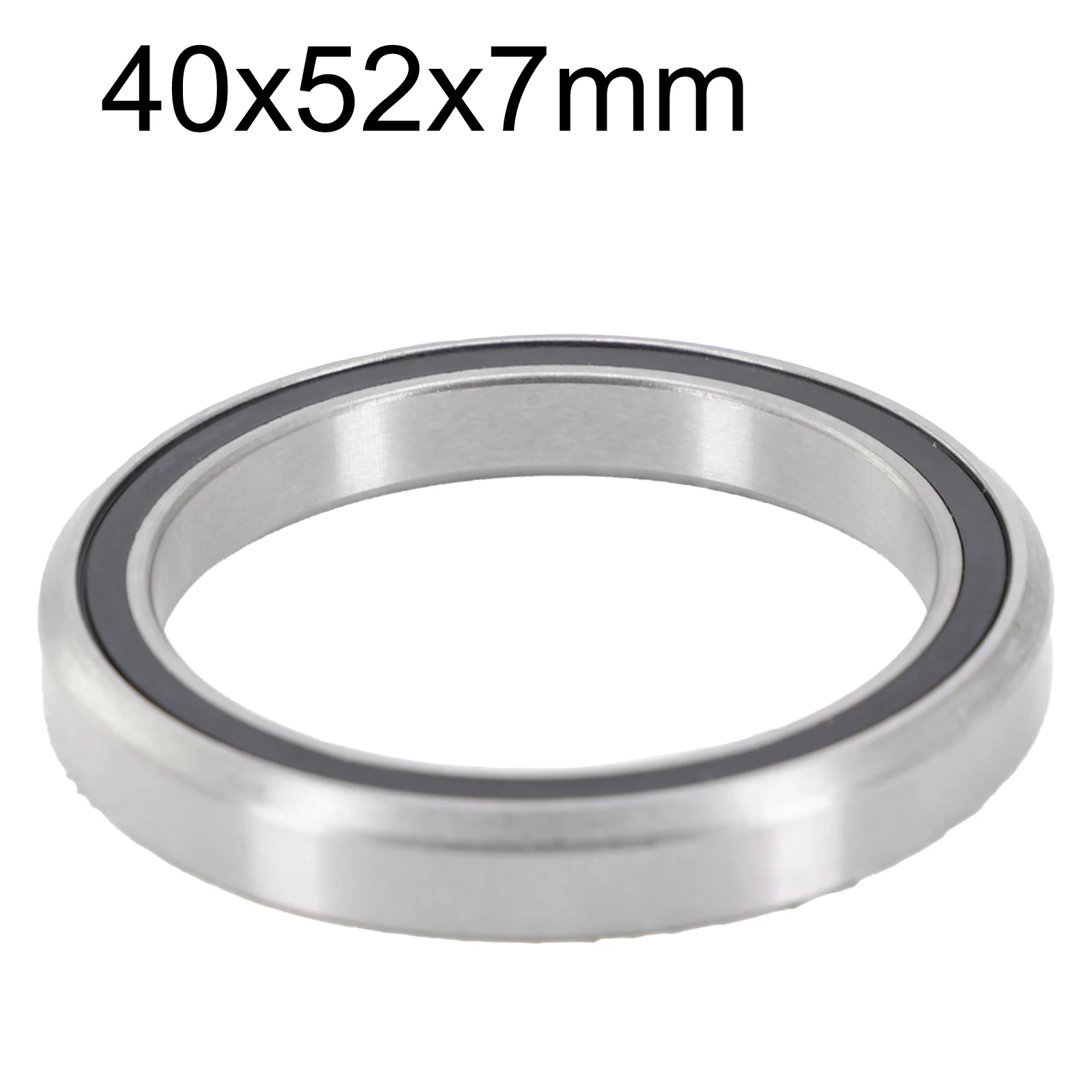 For ACB4052 MH-P16 MTB Bike Headset Bearing 40x52x7mm 45x45 Angle Black+Silver Light Brightness ACB4052 MH-P16