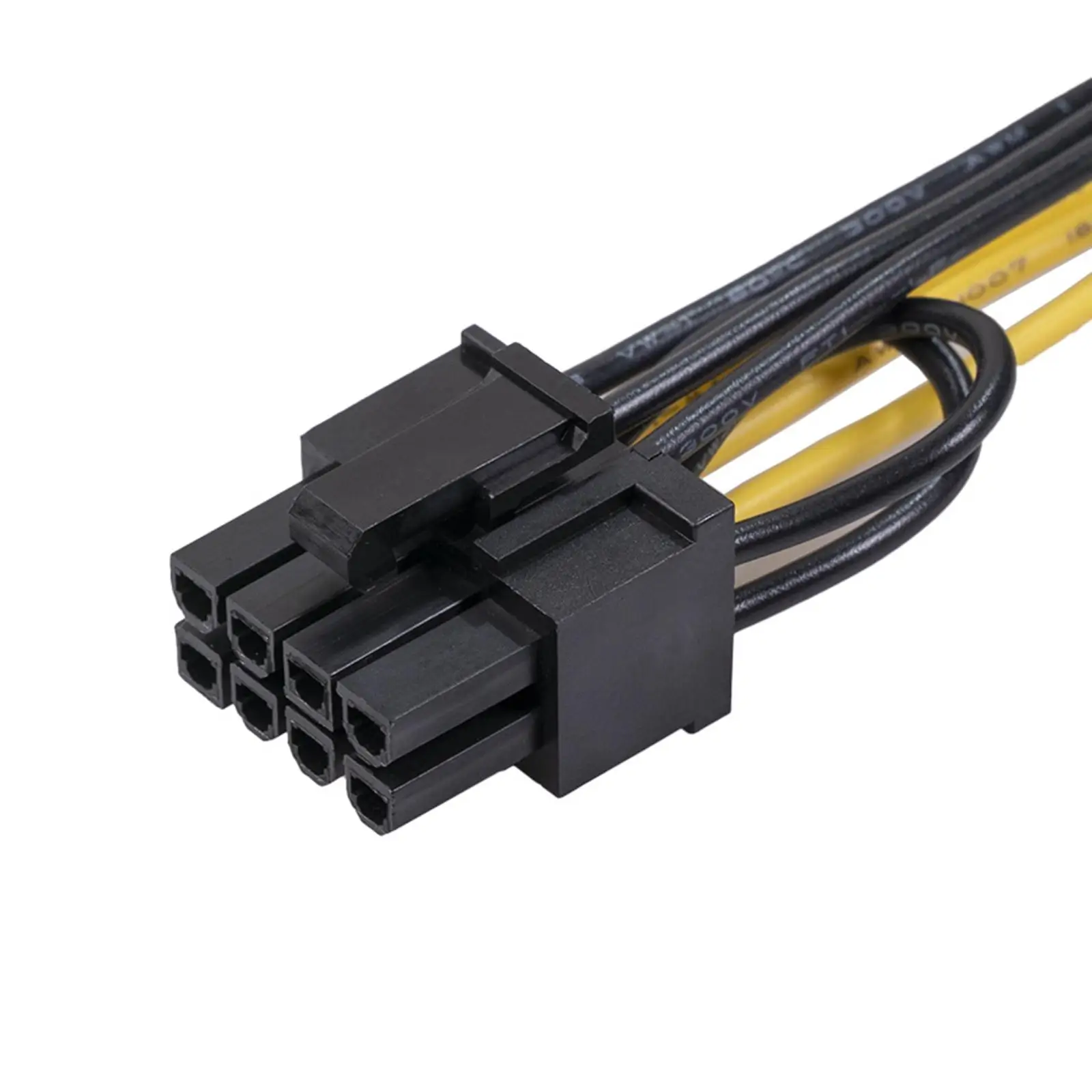 PCI-e 6 pines hembra a 8 pines (6+2) hembra PCI Express Cable adaptador de corriente